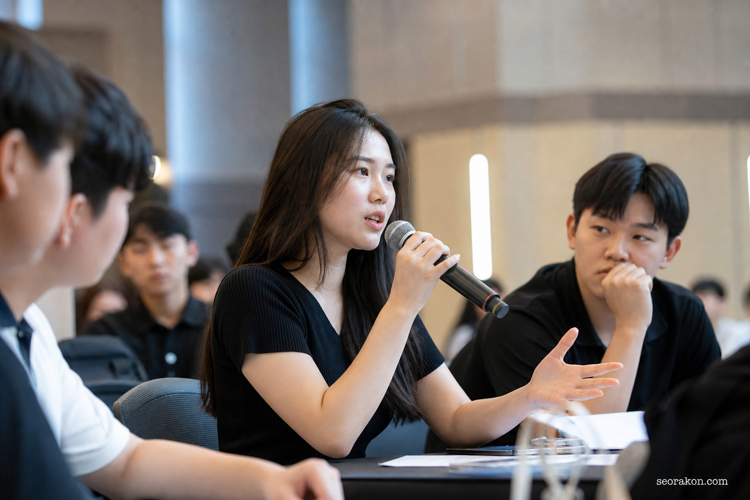 고성에서 열린 청년 토론대회의 의미